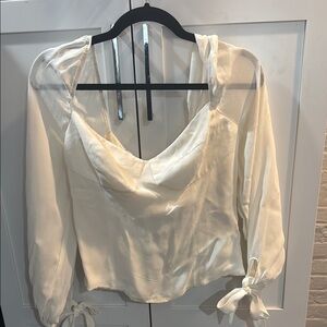 NWT Reformation Sawtelle top in size 12